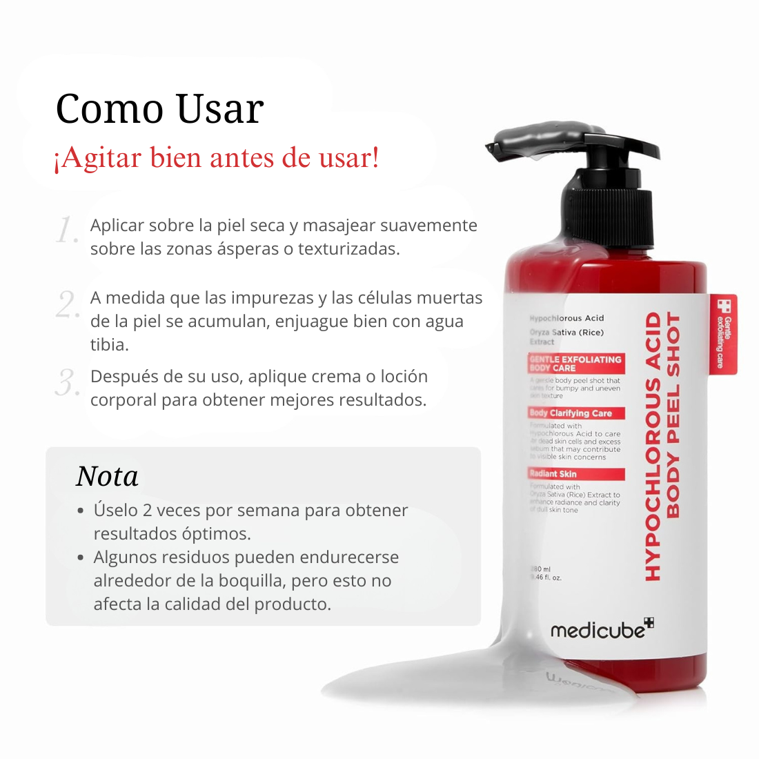 Dúo Exfoliante Medicube™ Cuerpo y Cara