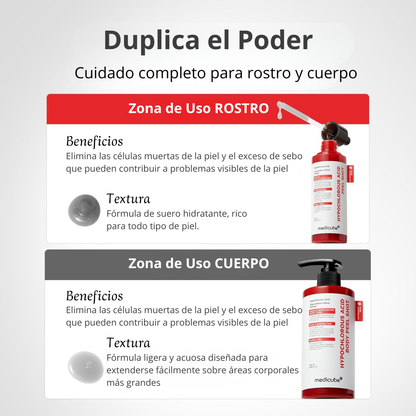 Dúo Exfoliante Medicube™ Cuerpo y Cara