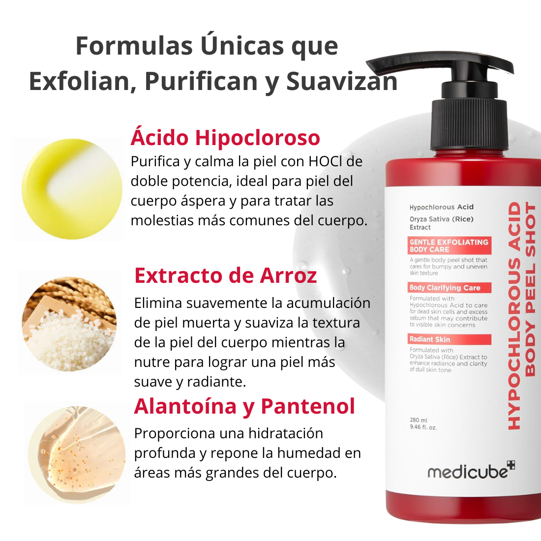 Dúo Exfoliante Medicube™ Cuerpo y Cara